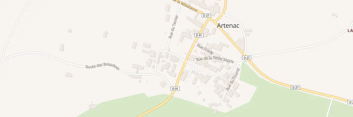 Plan du 1 Rte des Boissieres à Saint-Mary