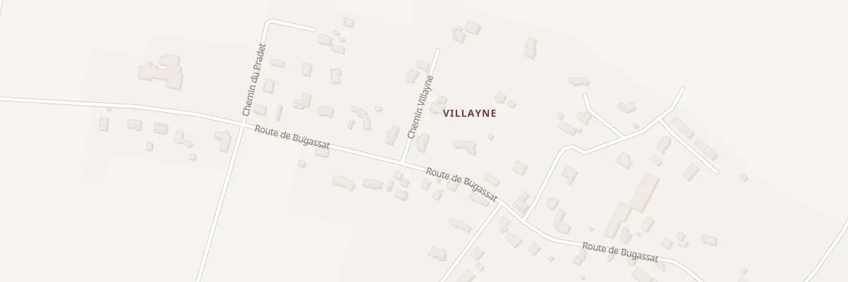 Plan du 38 Che de Villayne à Tonneins