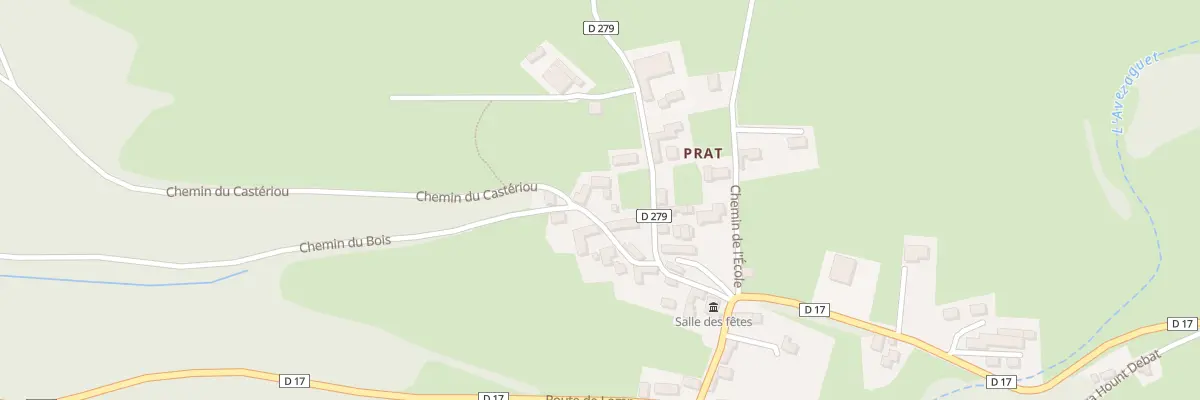 Plan du 4 Che des Randonneurs à Avezac-Prat-Lahitte