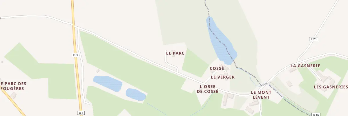 Plan du 5142 Le Parc à Aillières-Beauvoir