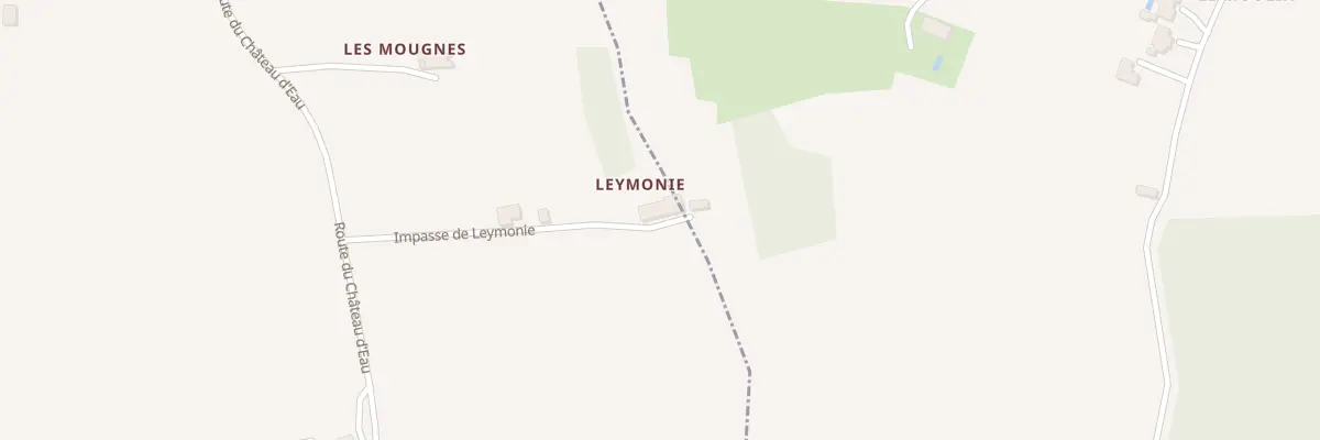 Plan du 100 Leymonie à Saussignac