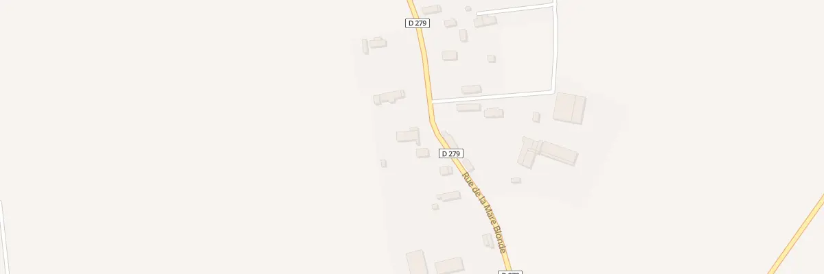 Plan du 860 Rue de la Mare Blonde à Froberville