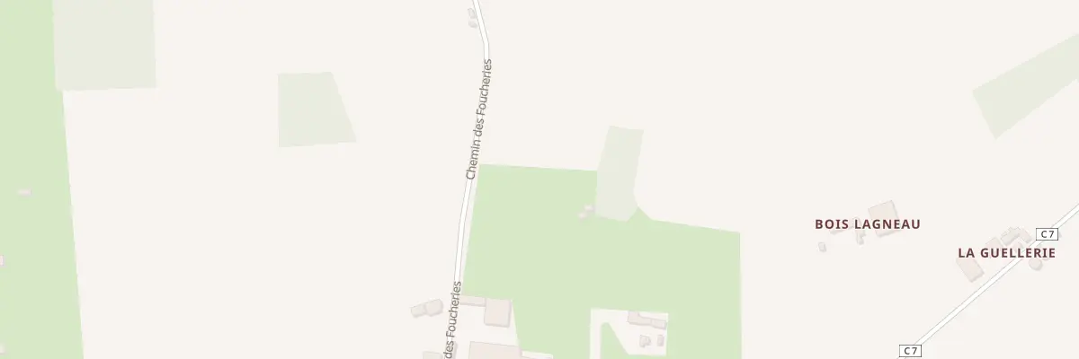Plan du 15 Rte de Luceau à Vaas