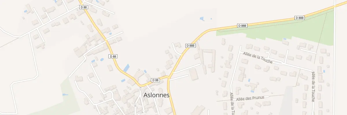 Plan du 9 Rte de la Villedieu à Aslonnes