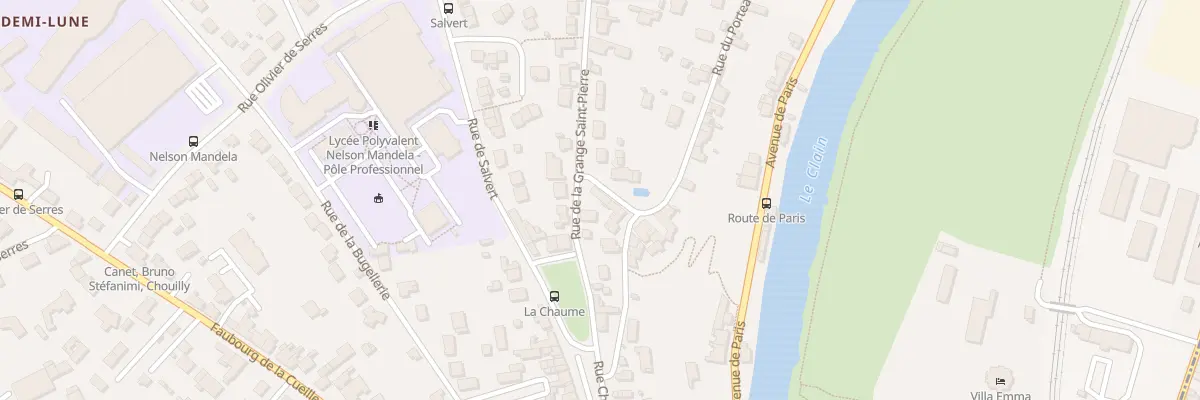 Plan du 2 Rue du Porteau à Poitiers