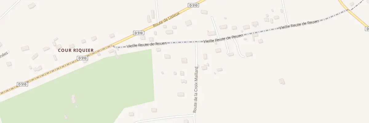 Plan du 2781 Rte de la Croix Maillard à Moyaux