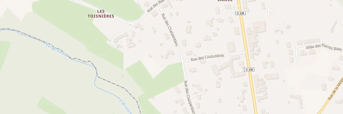 Plan du 10 Rue des Charpentiers à Marigné-Laillé