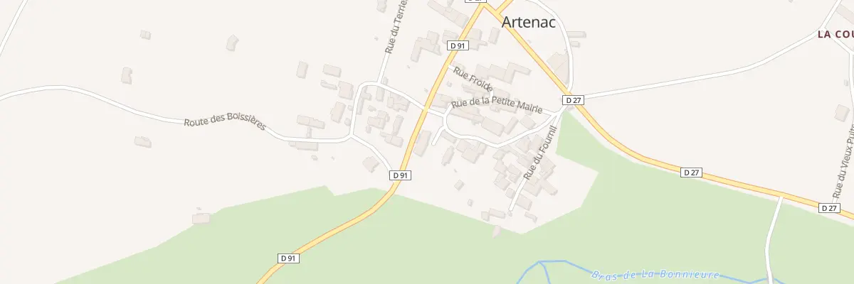 Plan du 1 Rte de l’Artenacien à Saint-Mary