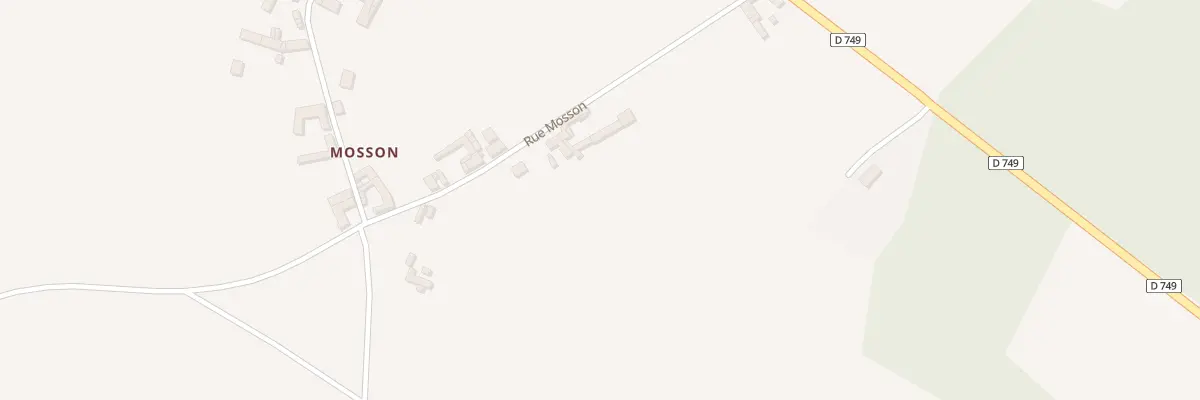 Plan du 9 Mosson à Braye-sous-Faye