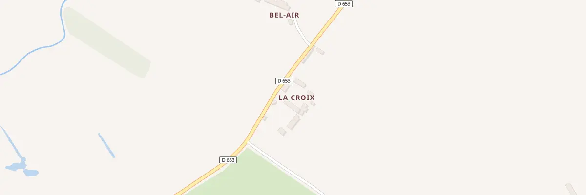 Plan du 26 La Croix à Barville