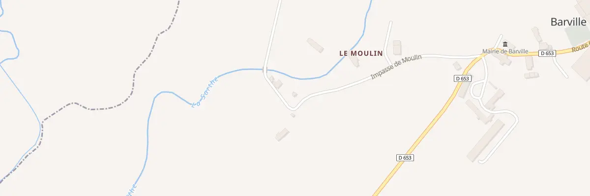 Plan du 31 La Gonniere à Barville