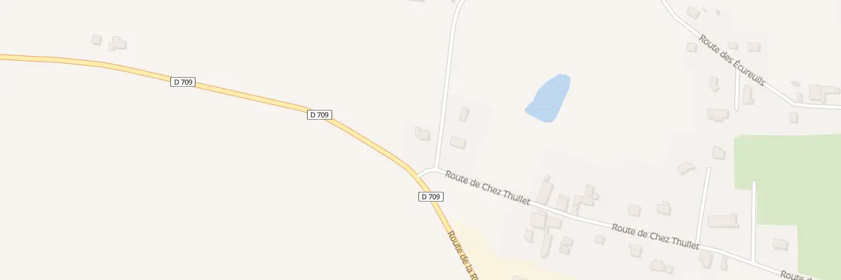 Plan du 51 Rte des Paons à Villetoureix
