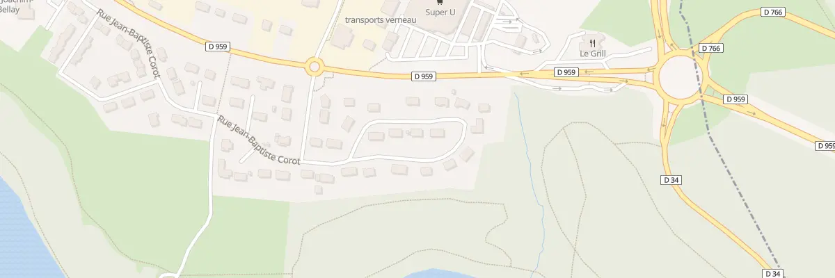 Plan du 6 Rue du Marteleur à Château-la-Vallière