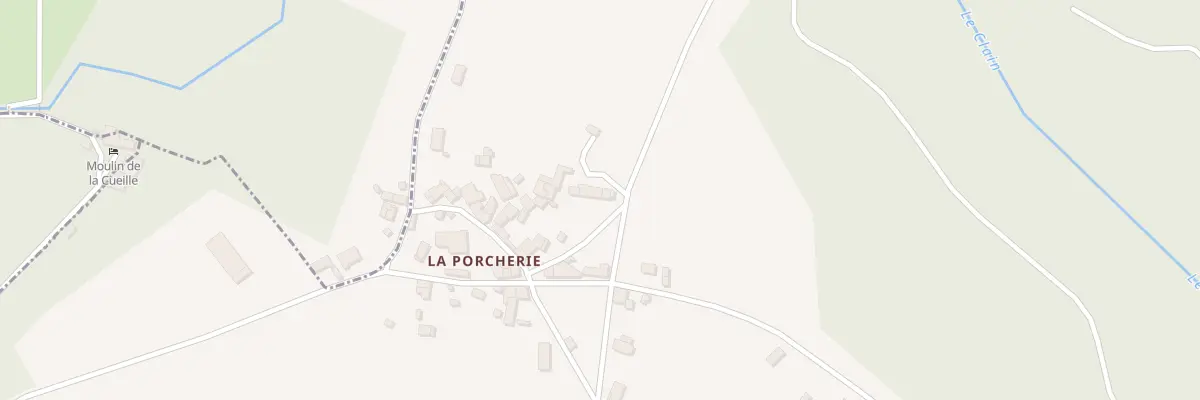Plan du 5126 La Porcherie à Sommières-du-Clain