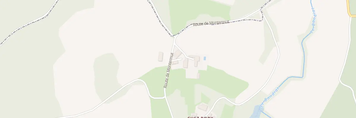 Plan du 6 Rte de Montermut à Bunzac