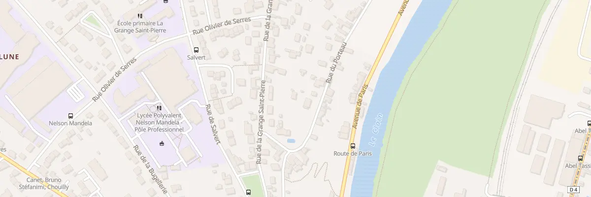 Plan du 21 Rue du Porteau à Poitiers