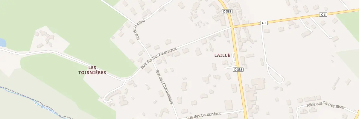 Plan du 9 Rue des Bas Fourneaux à Marigné-Laillé