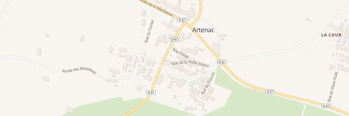 Plan du 9 Rue des Granges à Saint-Mary