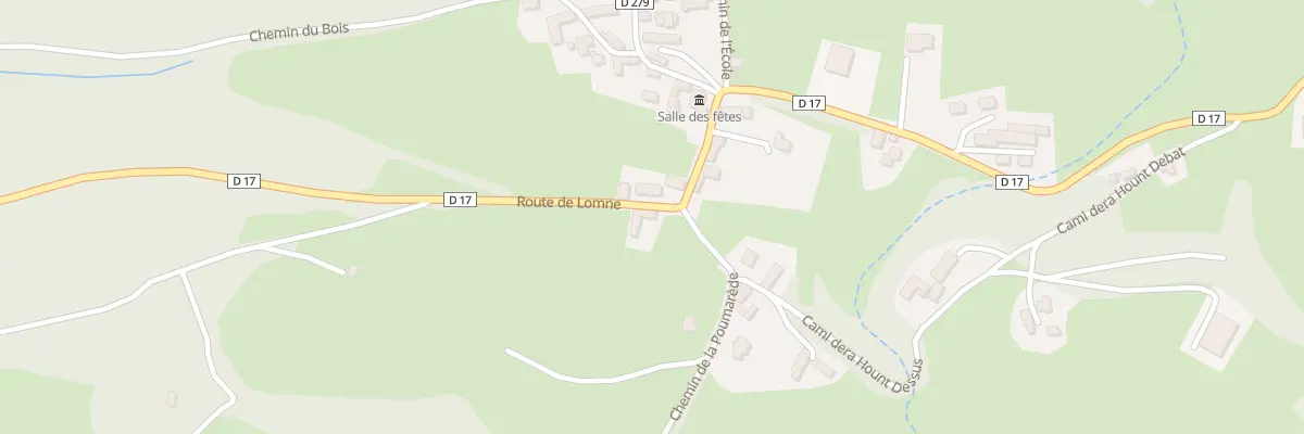 Plan du 11 Rte de Lomné à Avezac-Prat-Lahitte