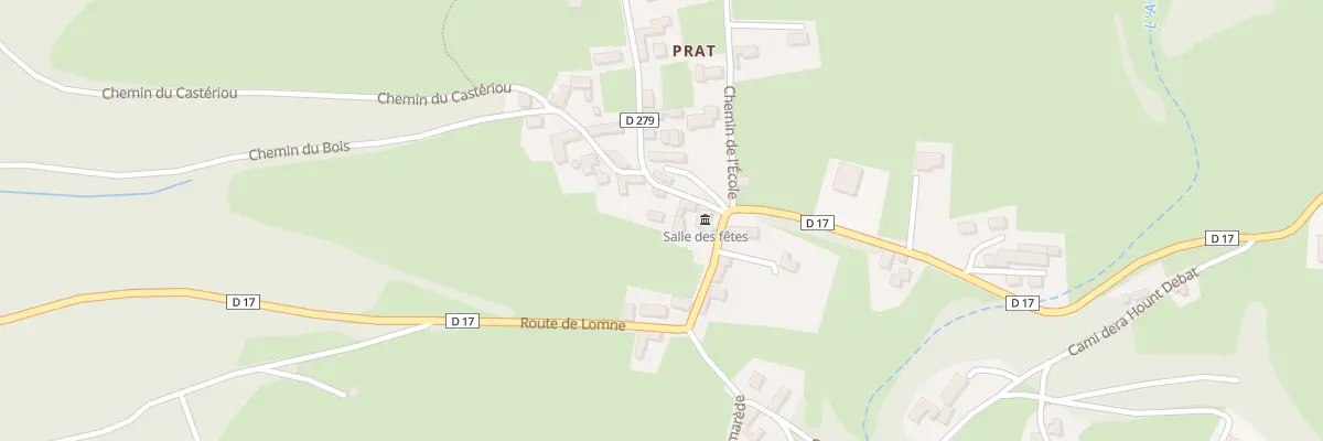 Plan du 1 Rue Barthélémy à Avezac-Prat-Lahitte