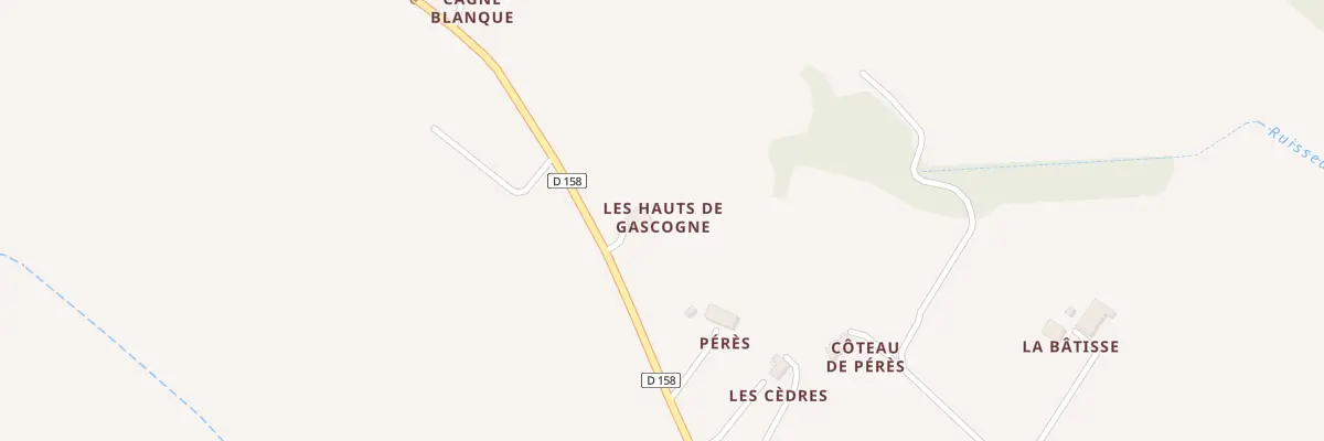 Plan du 5200 Peres à Bezolles