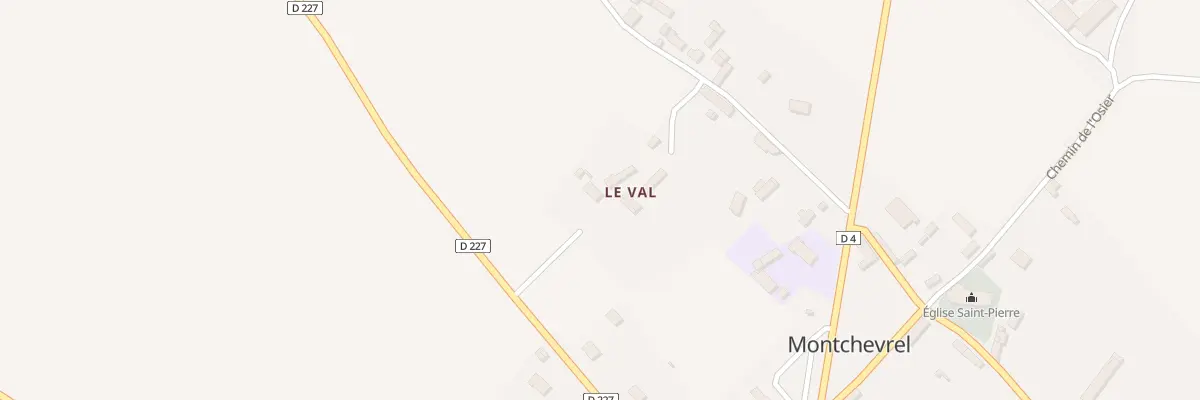 Plan du 37 Le Val à Montchevrel