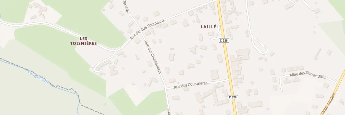 Plan du 7 Rue des Charpentiers à Marigné-Laillé