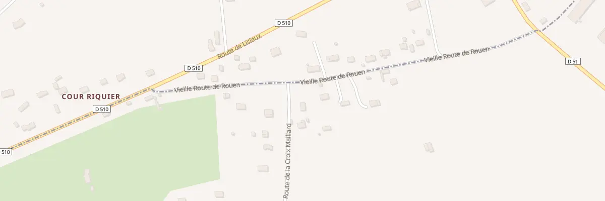 Plan du 2918 Rte de la Croix Maillard à Moyaux