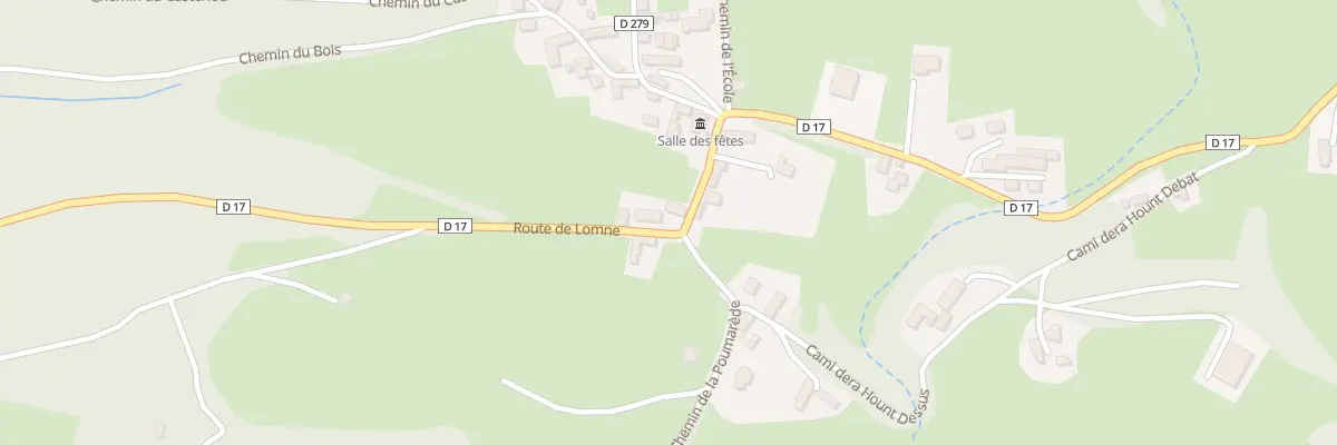 Plan du 8 Rte de Lomné à Avezac-Prat-Lahitte