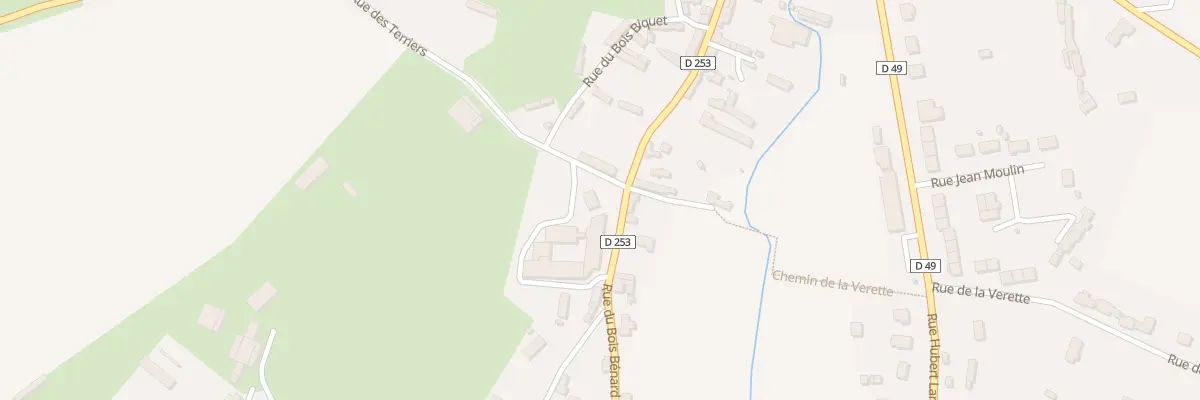 Plan du 330A Rue du Bois Benard à Sap-en-Auge