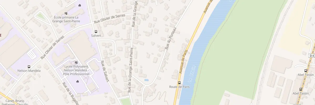 Plan du 23 Rue du Porteau à Poitiers