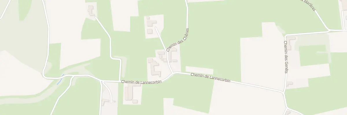 Plan du 4 Che des Chénes à Montastruc