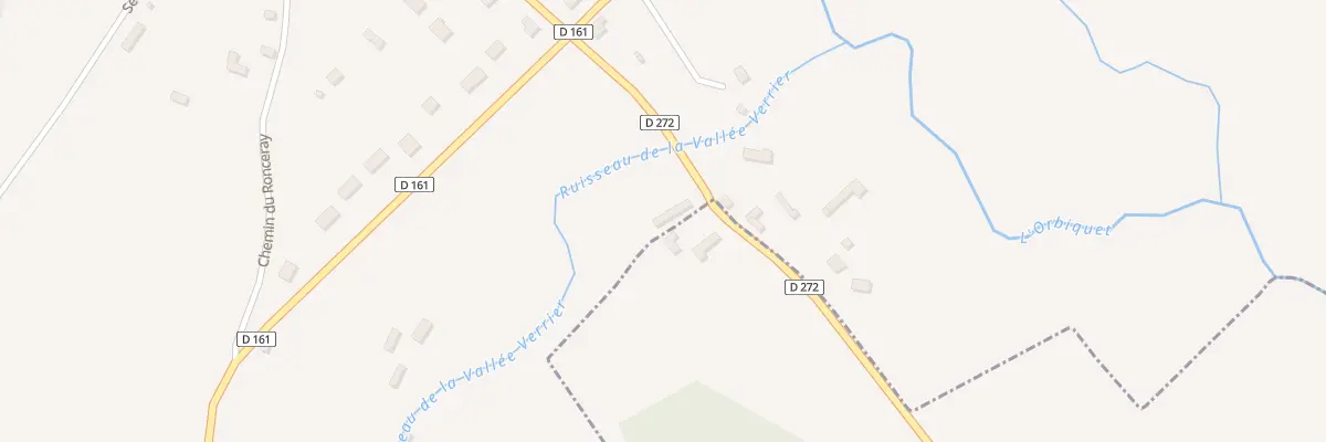 Plan du 150 Rte du Coudray -Chap Yvon- à Valorbiquet