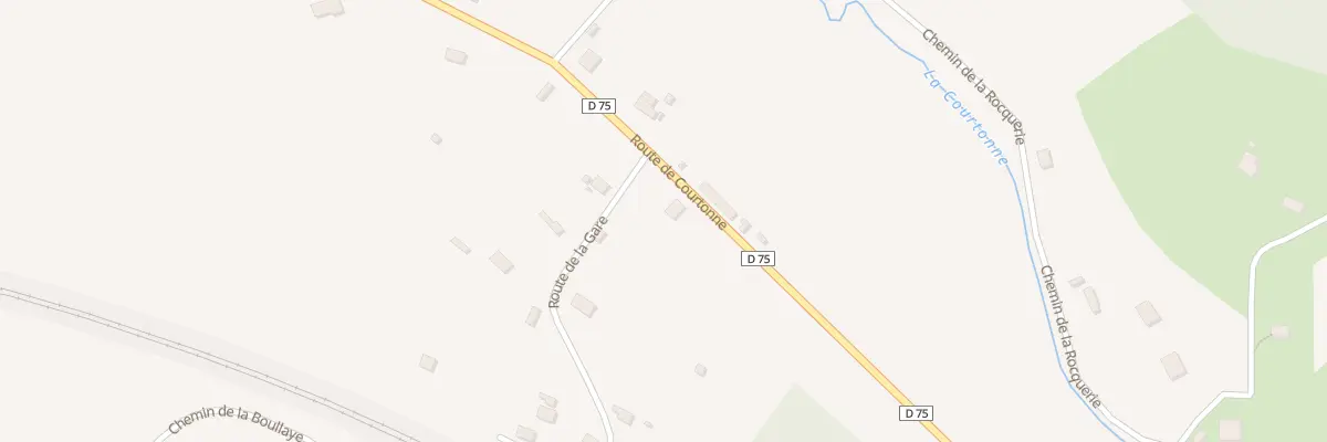 Plan du 2240 Rte de Courtonne à Courtonne-la-Meurdrac