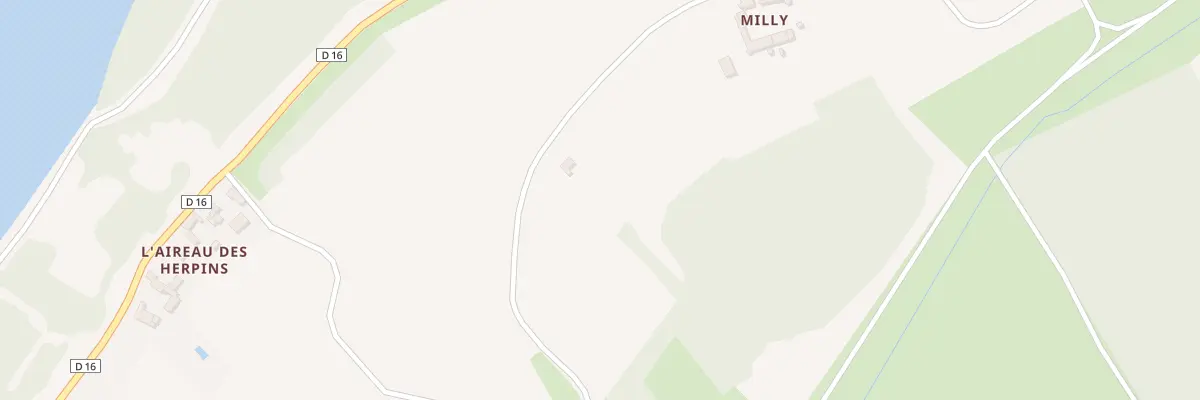 Plan du 3 Milly à Bréhémont
