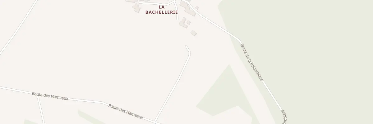 Plan du 145 La Bachellerie Ouest à Bertric-Burée