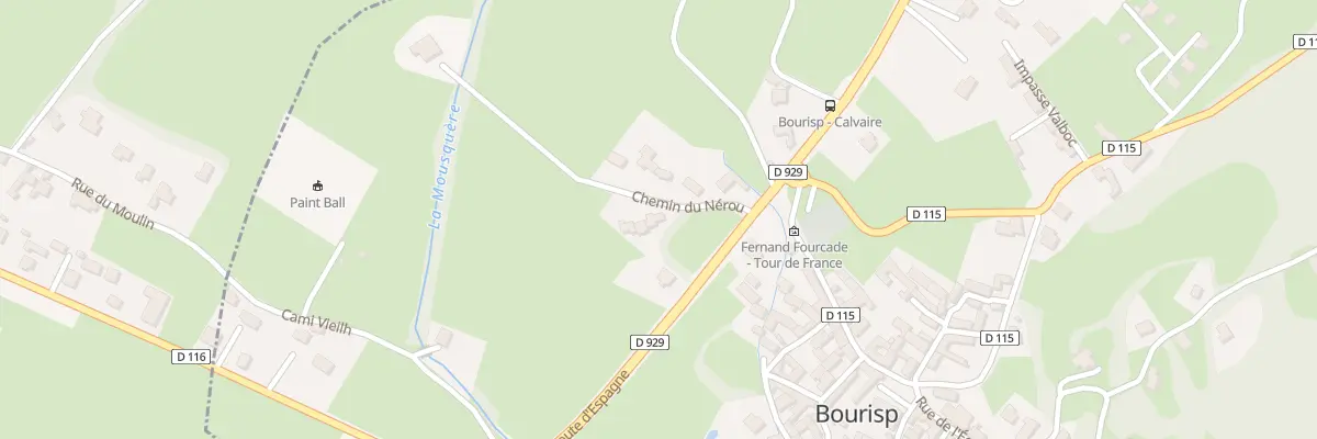 Plan du 5071 Prats Bous à Bourisp