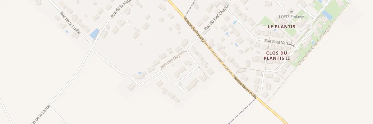 Plan du 6 Rue des Noyers à Avanton