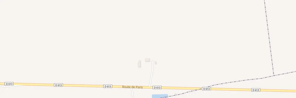 Plan du 1341 Rte de Paris à Firfol