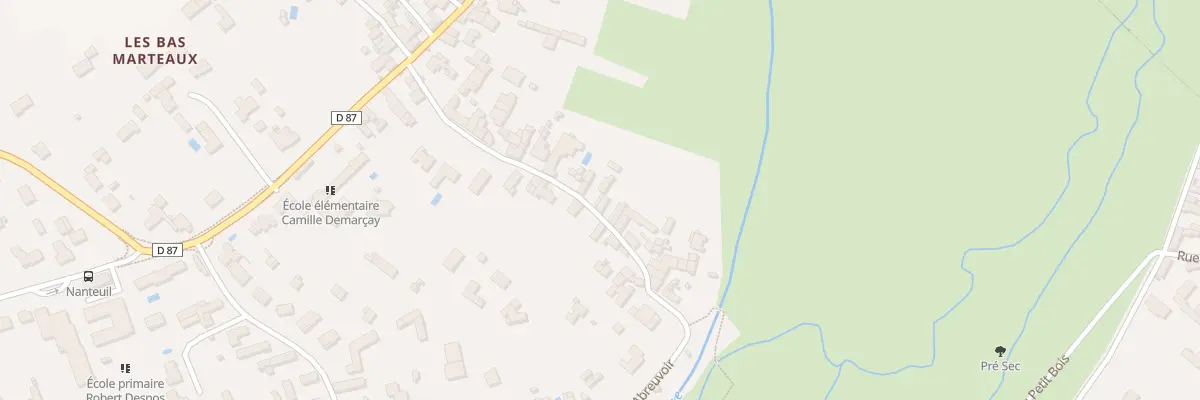 Plan du 22 Rue de l’Abreuvoir à Migné-Auxances