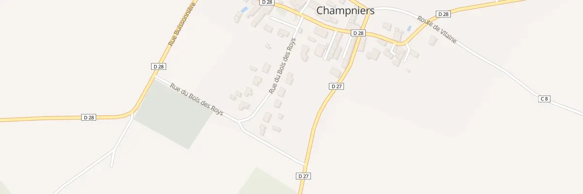 Plan du 5 Du Bois des Roys à Champniers