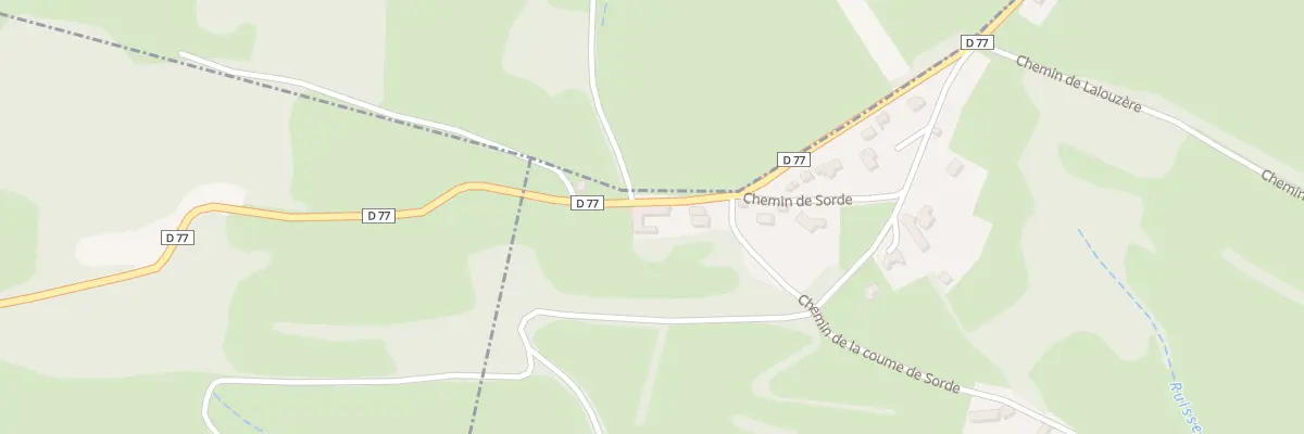 Plan du 5068 Sorde à Labastide