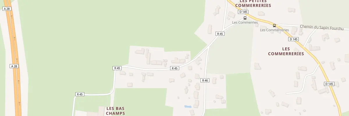 Plan du 6 Che des Bas Champs à Changé