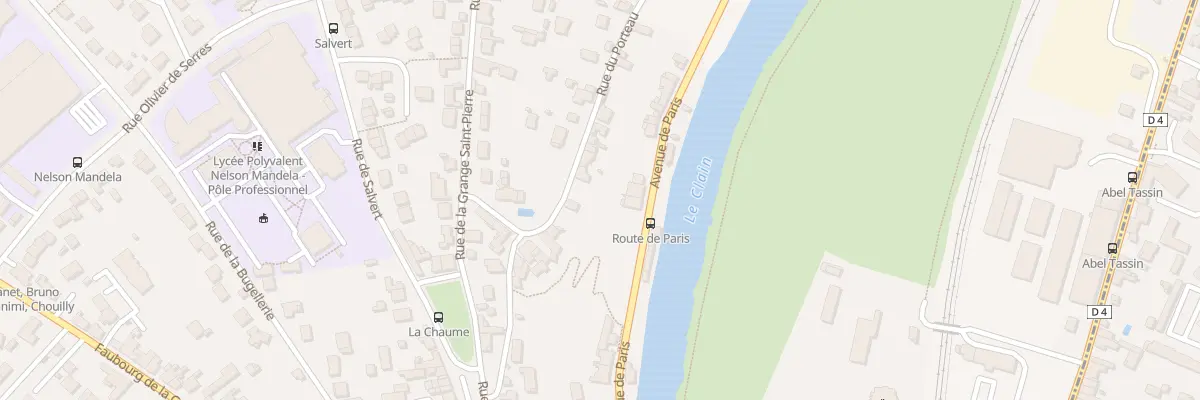 Plan du 20 Rue du Porteau à Poitiers