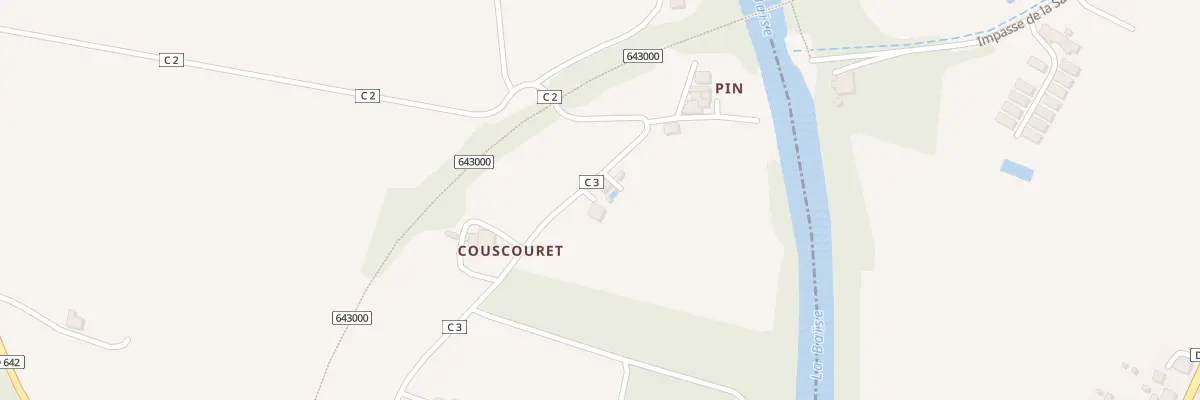 Plan du 10 Che de la Plaine à Vianne