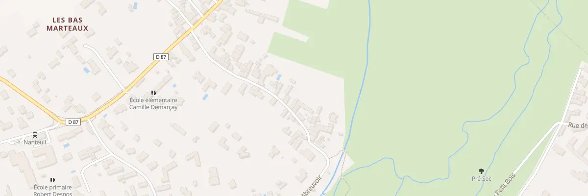Plan du 20 Rue de l’Abreuvoir à Migné-Auxances
