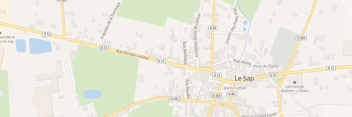 Plan du 18 Rue Nicolas Lesieur à Sap-en-Auge