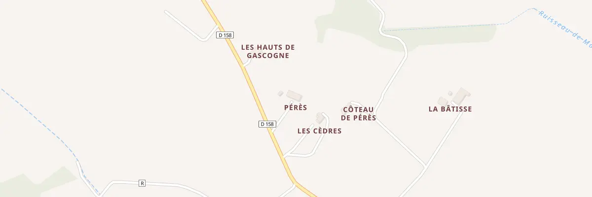 Plan du 5003 Peres à Bezolles