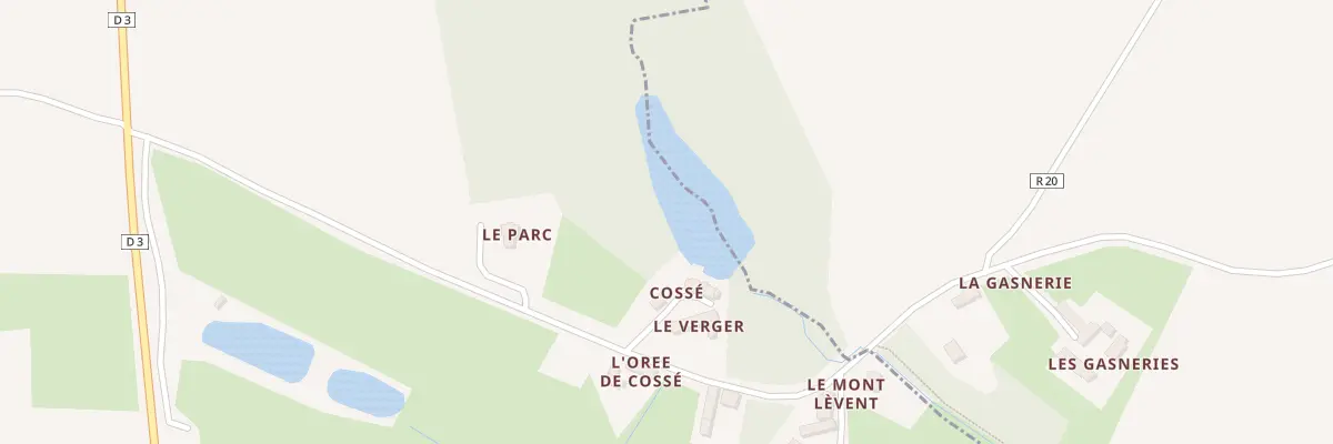 Plan du 5132 Cosse à Contilly
