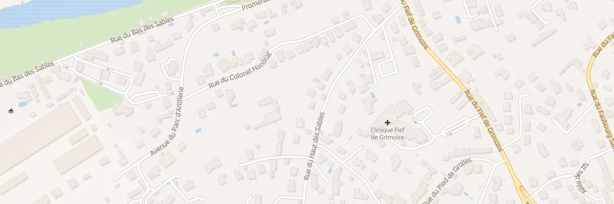 Plan du 96 Rue du Haut Des Sables à Poitiers